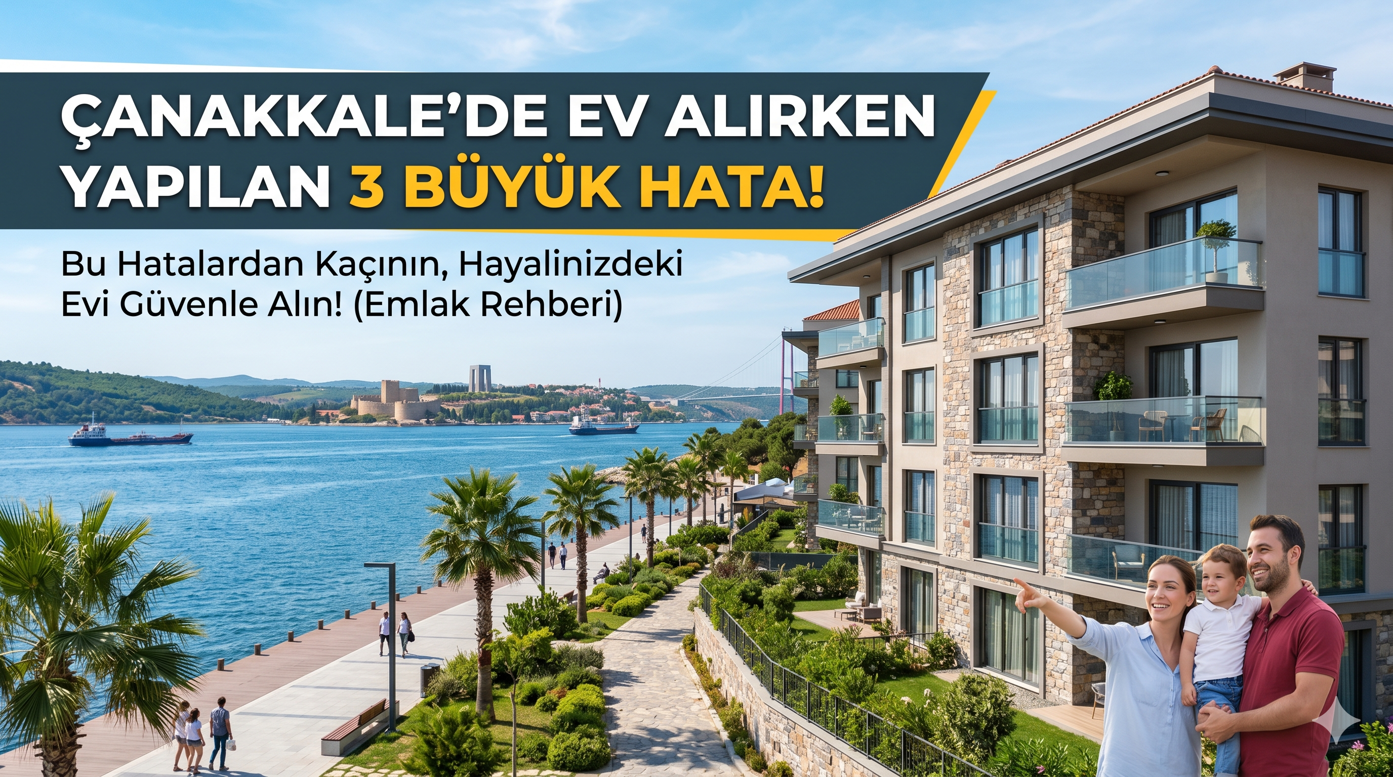 Çanakkale’de Ev Alırken Yapılan 3 Büyük Hata!